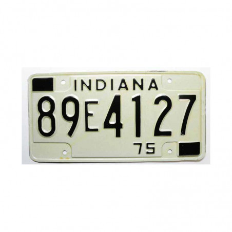Plaque d Immatriculation USA - Indiana ( 433 )