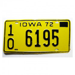 Plaque d Immatriculation USA - Iowa ( 439 )