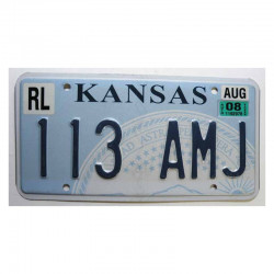 Plaque d Immatriculation USA - Kansas ( 445 )
