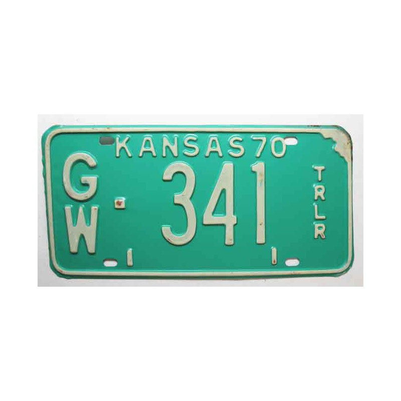 Plaque d Immatriculation USA - Kansas ( 447 )