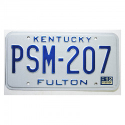 Plaque d Immatriculation USA - Kentucky ( 449 )
