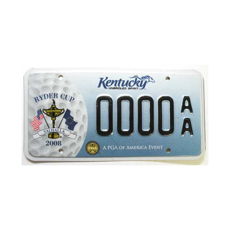 Plaque d Immatriculation USA - Kentucky ( 452 )