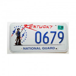 Plaque d Immatriculation USA - Kentucky ( 455 )