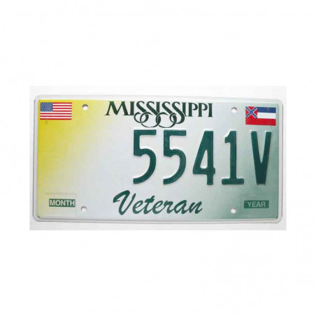 Plaque d Immatriculation USA - Mississippi ( 473 )