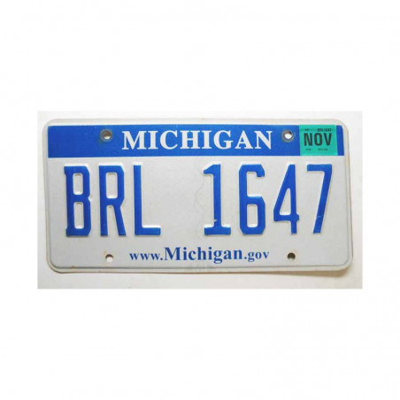 Plaque d Immatriculation USA - Michigan ( 503 )