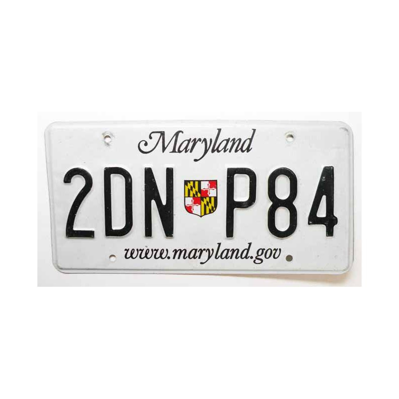 Plaque d Immatriculation USA - Maryland ( 495 )