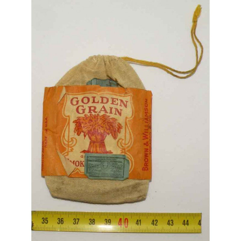 Sac a tabac avec tabac Golden Grain WWII ( 009 )