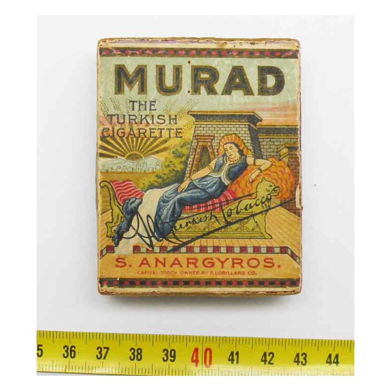 Paquet de cigarettes Murad Vide WWI ( 020 )