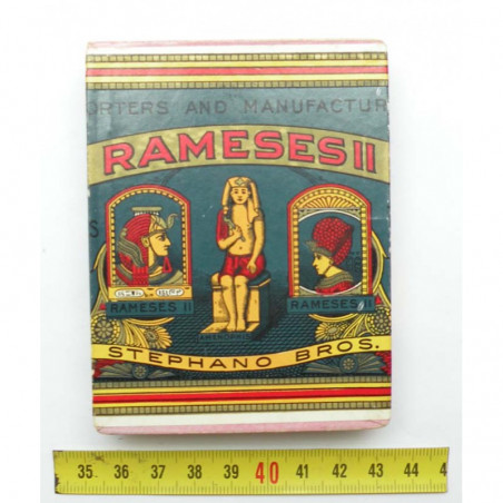 Paquet de cigarettes Rameses II Vide WWI ( 004 )