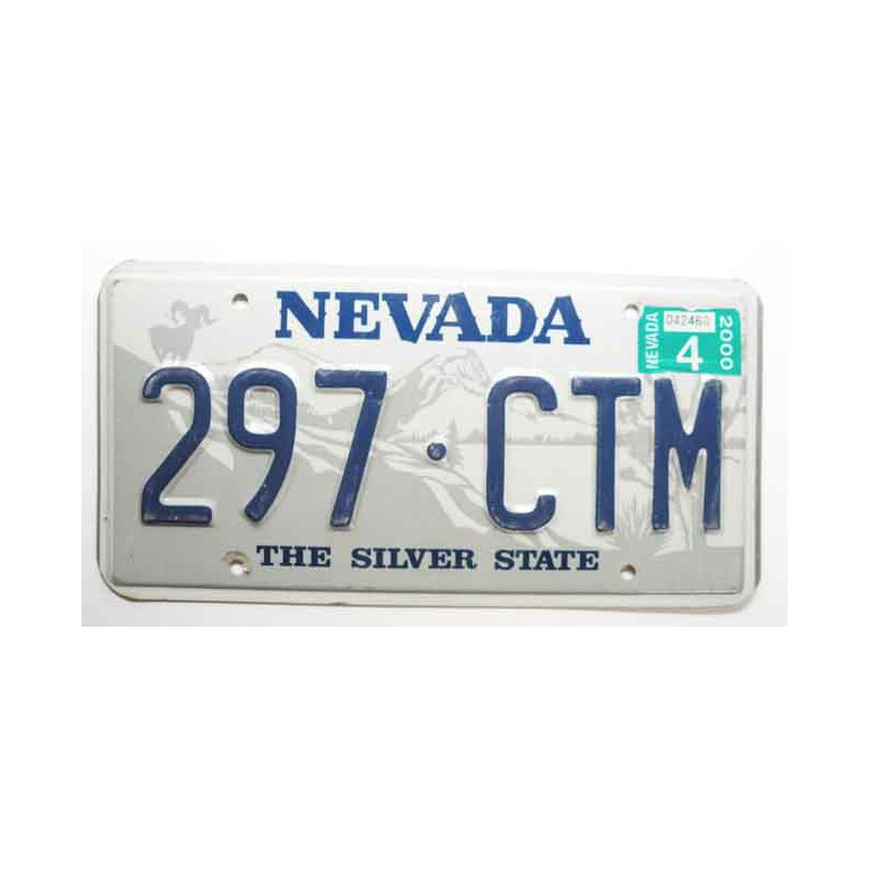 Plaque d Immatriculation USA - Nevada ( 523 )