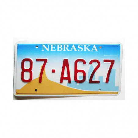 Plaque d Immatriculation USA - Nebraska  ( 519 )