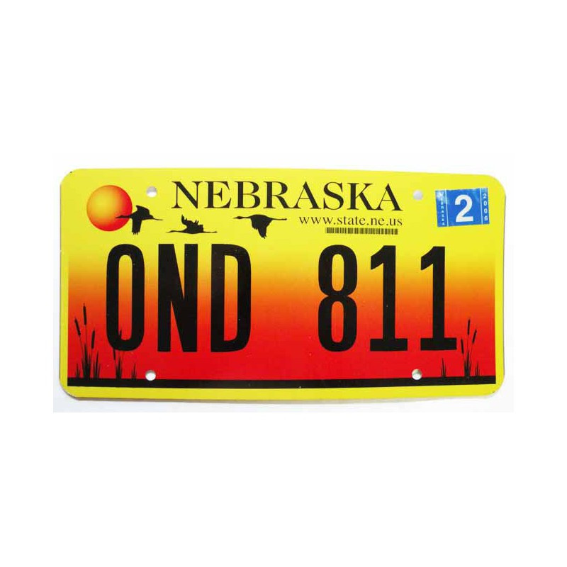 Plaque d Immatriculation USA - Nebraska  ( 515 )