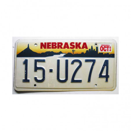 Plaque d Immatriculation USA - Nebraska  ( 513 )