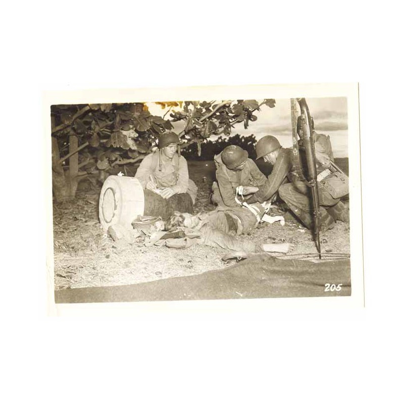 WWII Photo 40 ° Division Americaine a Hawaii  ( 139 )