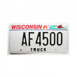 Plaque d Immatriculation USA - Wisconsin ( 536 )