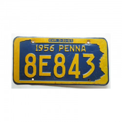 Plaque d Immatriculation USA - Pennsylvania  ( 600 )
