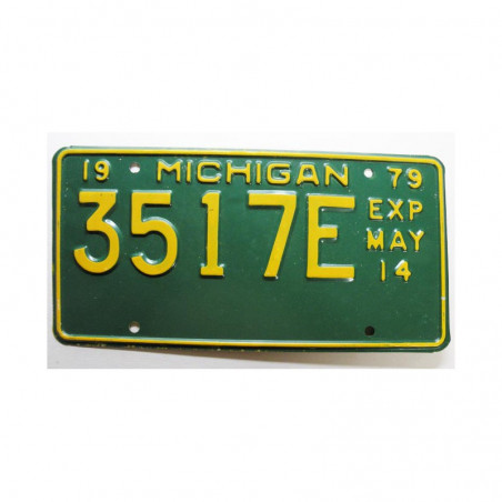 Plaque d Immatriculation USA - Michigan ( 679)