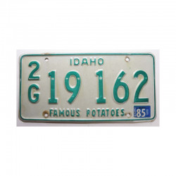 Plaque d Immatriculation USA - Idaho ( 662 )