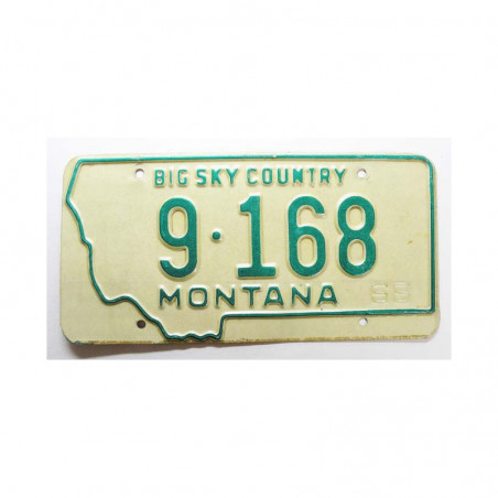 Plaque d Immatriculation USA - Montana ( 658 )