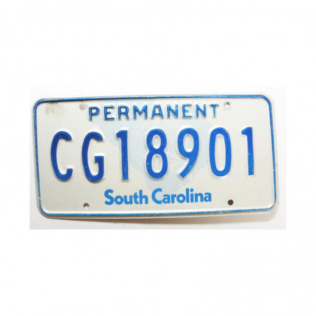 Plaque d Immatriculation USA - South Carolina ( 695 )