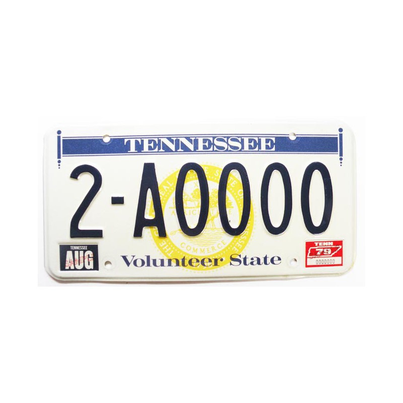 Plaque d Immatriculation USA - Tennessee ( 684 )