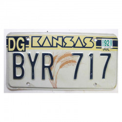 Plaque d Immatriculation USA - Kansas ( 711 )