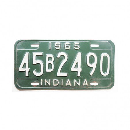 Plaque d Immatriculation USA - Indiana ( 710 )