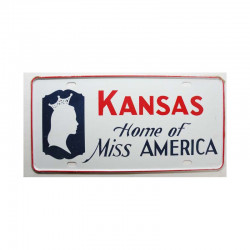 Plaque d Immatriculation USA - Kansas ( 709 )