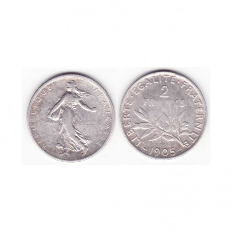 2 francs semeuse 1905 argent ( 003 )