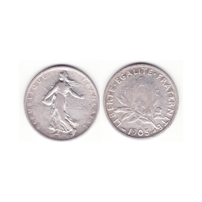 1 franc semeuse 1905 argent ( 001 )