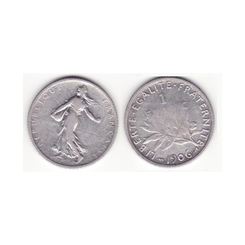 1 franc semeuse 1906 argent ( 001 )