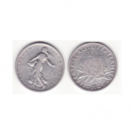 1 franc semeuse 1906 argent ( 001 )