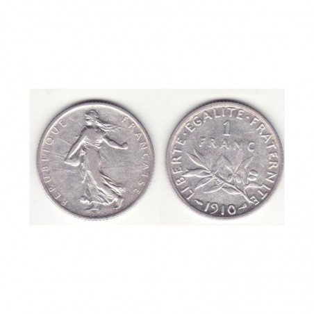 1 franc semeuse 1910 argent ( 001 )