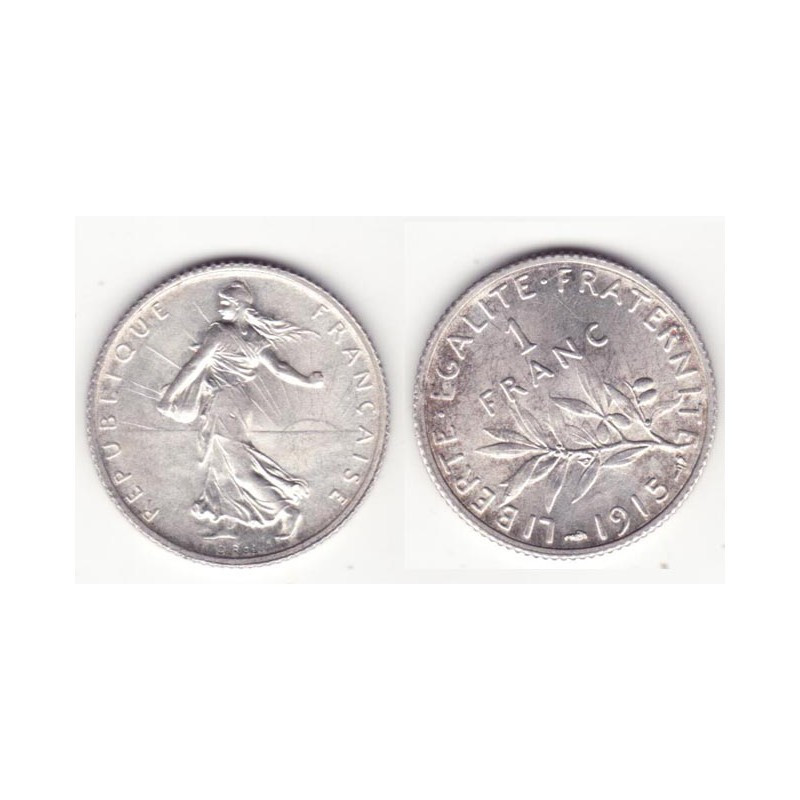 1 franc semeuse 1915 argent ( 002 )