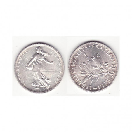 1 franc semeuse 1915 argent ( 002 )