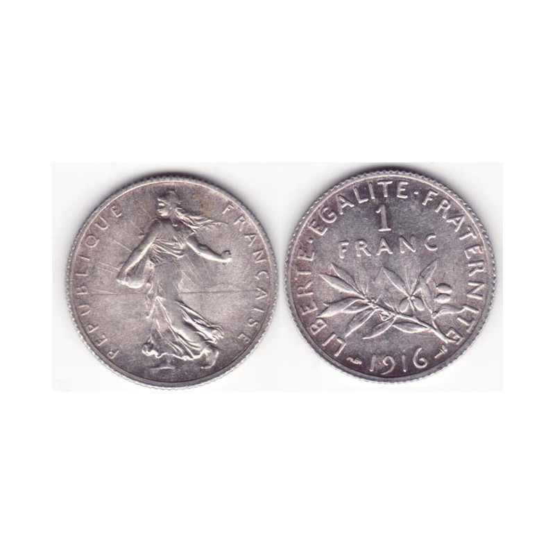 1 franc semeuse 1916 argent ( 004 )