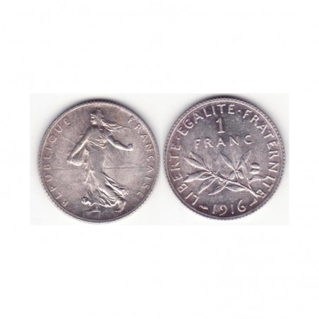 1 franc semeuse 1916 argent ( 004 )