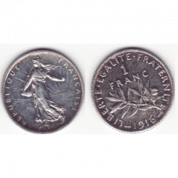 1 franc semeuse 1916 argent ( 003 )