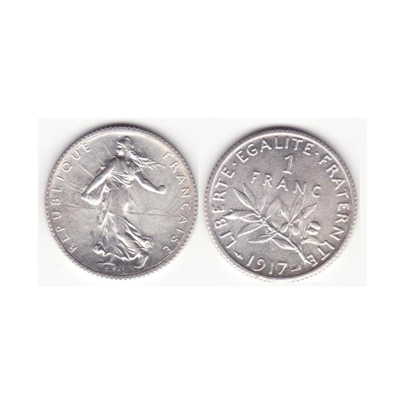 1 franc semeuse 1917 argent ( 001 )