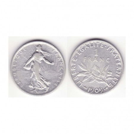1 franc semeuse 1919 argent ( 001 )