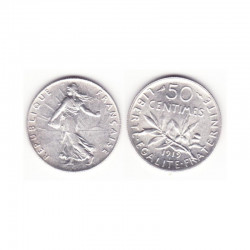 50 cents semeuse 1919 argent ( 001)