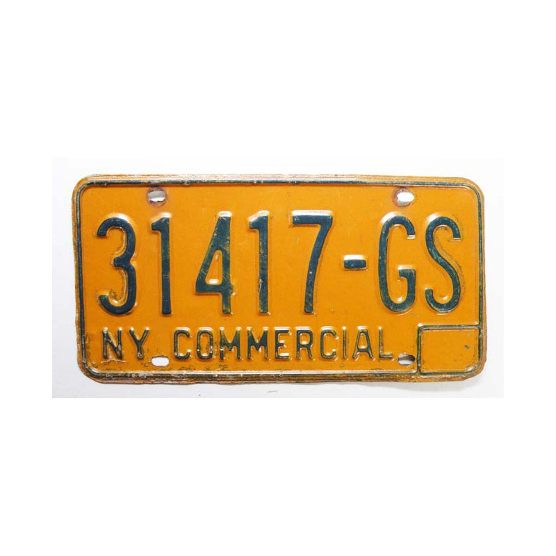 Plaque d Immatriculation USA - New York ( 729 )
