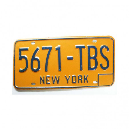 Plaque d Immatriculation USA - New York ( 721 )