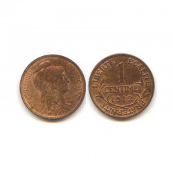 1 cents Dupuis 1912 Bronze ( 002 )