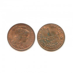 1 cents Dupuis 1920 Bronze ( 001 )