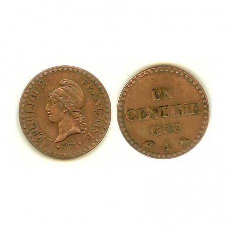 1 Centime Dupré 1850 A ( 001 )