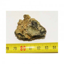 Verre Dakhleh  DG ( meteorite -Tectite - 12.95 grs - 001 )