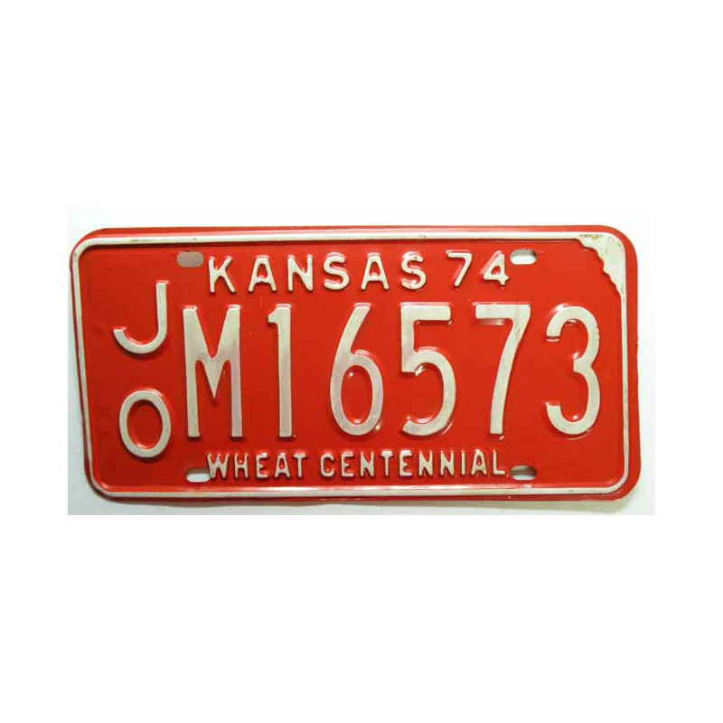 Plaque d Immatriculation USA - Kansas ( 779 )