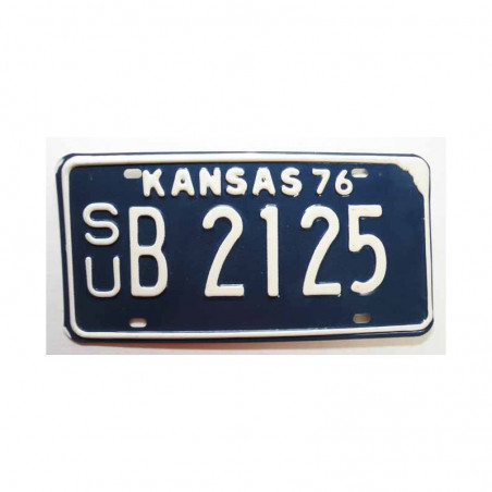 Plaque d Immatriculation USA - Kansas ( 781 )