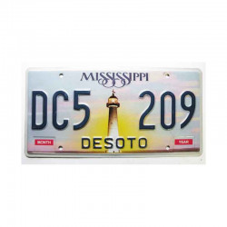 Plaque d Immatriculation USA - Mississippi ( 795 )
